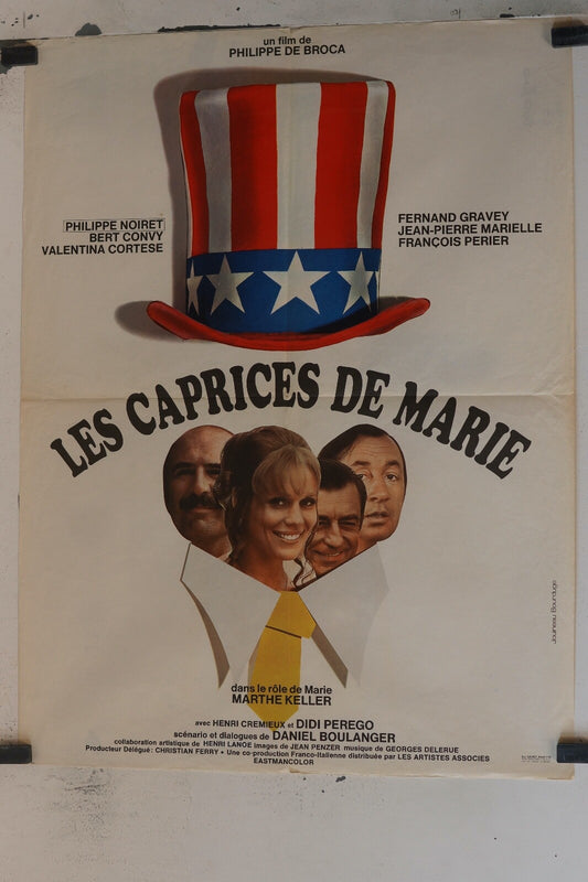 CAPRICE DE MARIE (LES) MOVIE POSTER ORIGINAL (60X80) Philippe Noiret