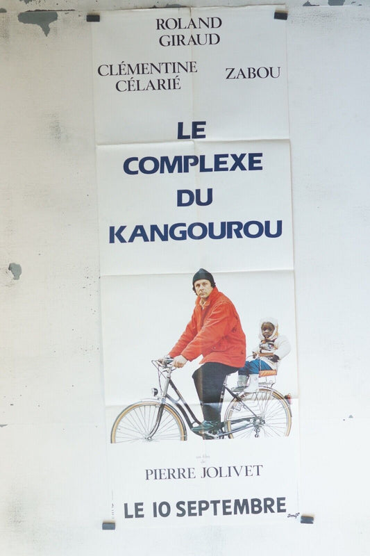 LE COMPLEXE DU KANGOUROU POSTER ORIGINAL 60x160 ROLAND GIRAUD