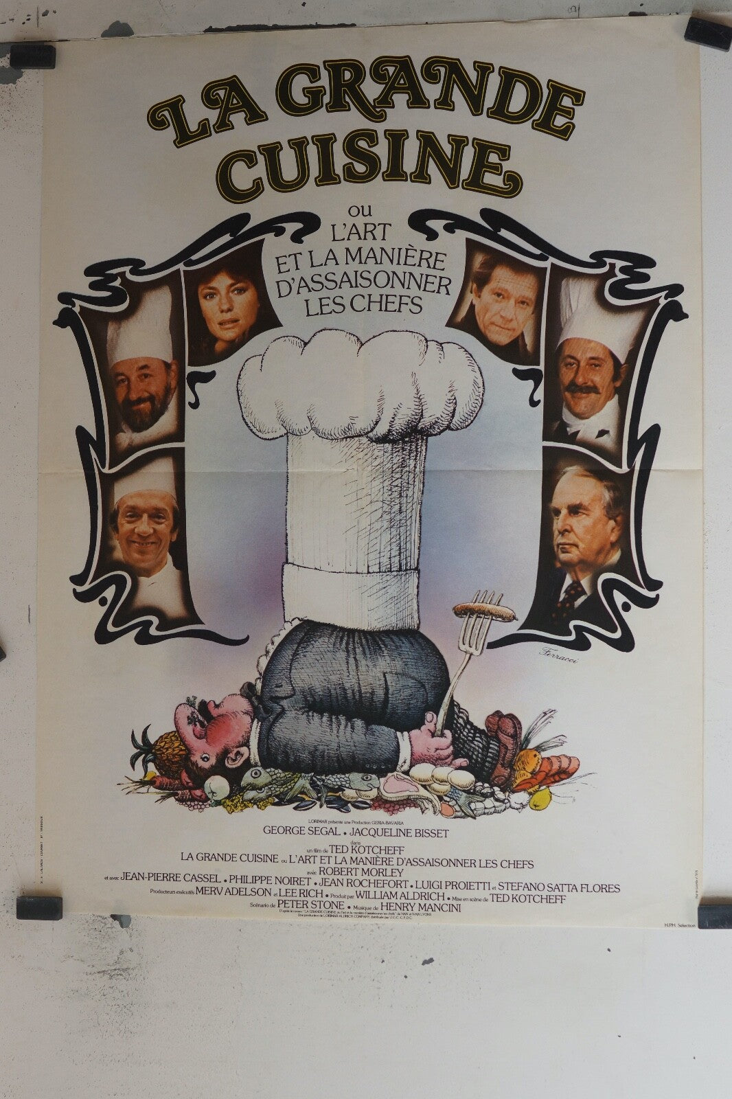 GRANDE CUISINE (LA) movie poster ORIGINAL (58X79) Jacqueline Bisset , Robert