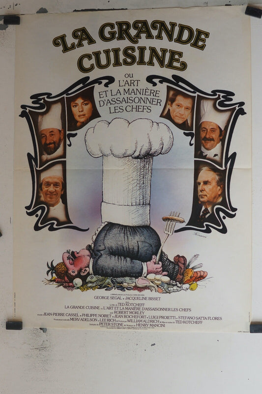 GRANDE CUISINE (LA) movie poster ORIGINAL (58X79) Jacqueline Bisset , Robert