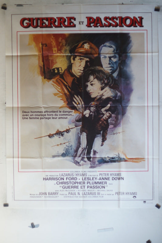 GUERRE ET PASSION MOVIE POSTER ORIGINAL 120x160 Harrison Ford, Lesley-Anne Down 