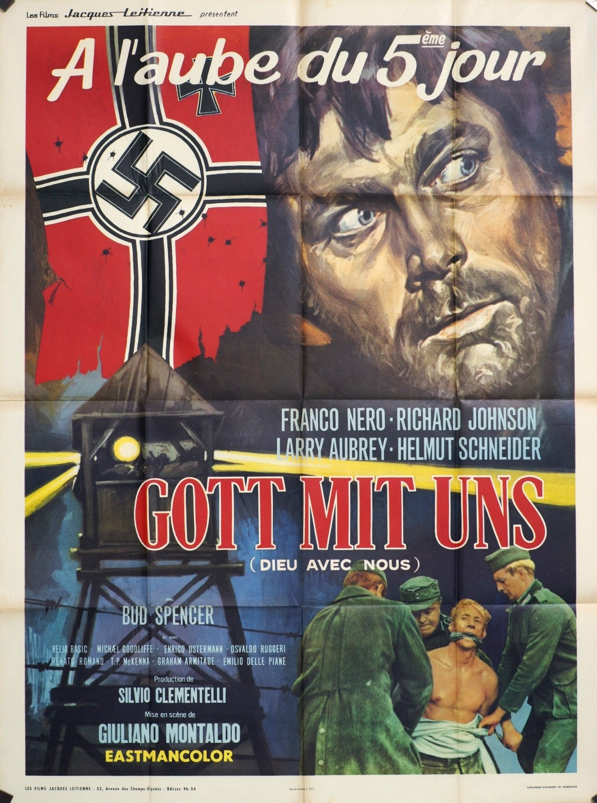 GOTT MIT UNS FRANCO NERO POSTER ORIGINAL 120x160