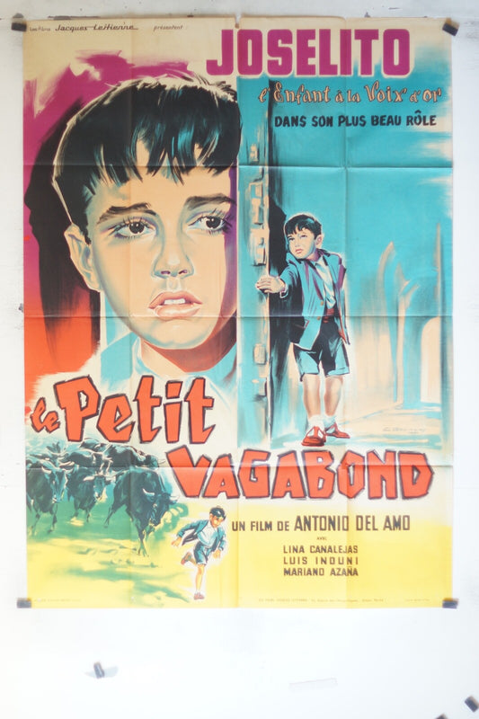 PETIT VAGABOND (LE) MOVIE POSTER ORIGINAL 120x160 Joselito , Lina Canalejas 