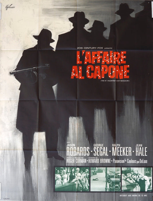 L’AFFAIRE AL CAPONE JASON ROBARDS movie poster ORIGINAL 120x16