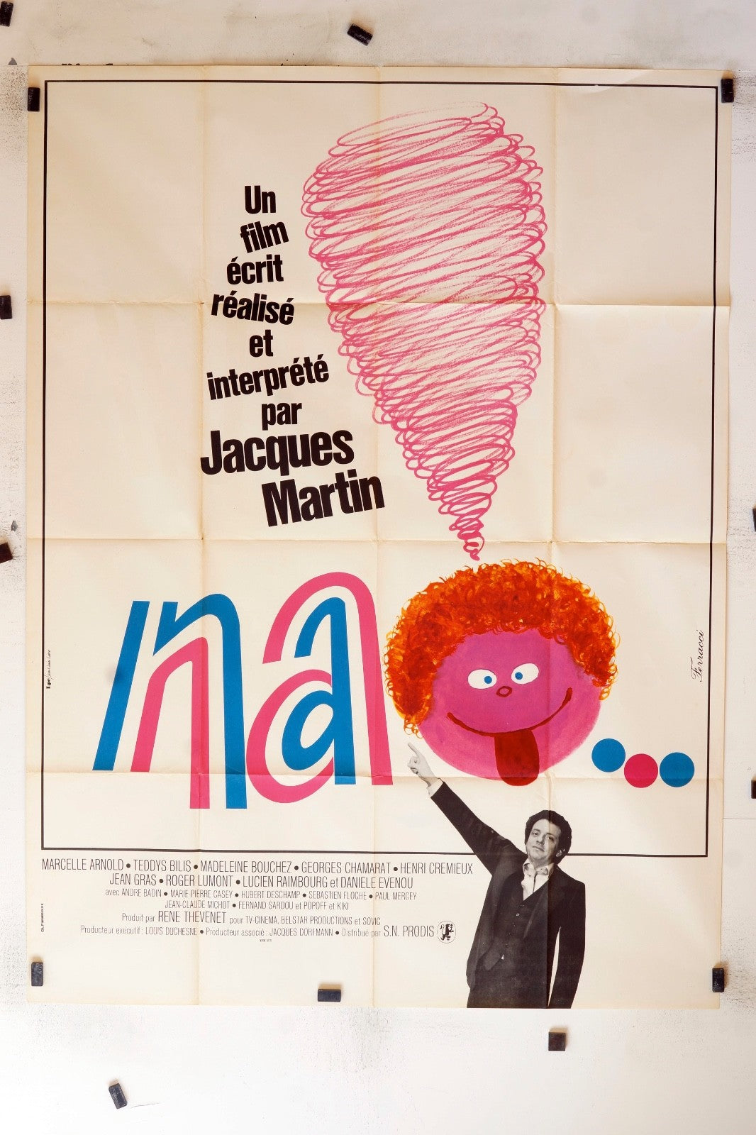 NA ! …MARCELLE ARNOLD MOVIE POSTER ORIGINAL 120x160