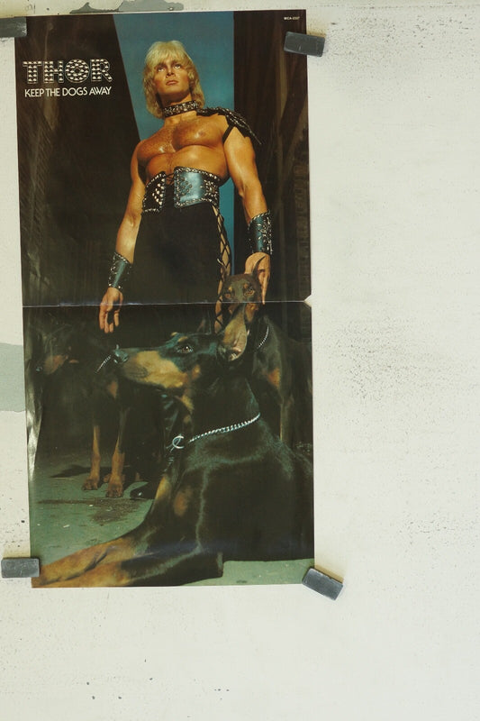 THOR MOVIE POSTER BLEGIAN MOVIE POSTER ORIGINAL 30X59