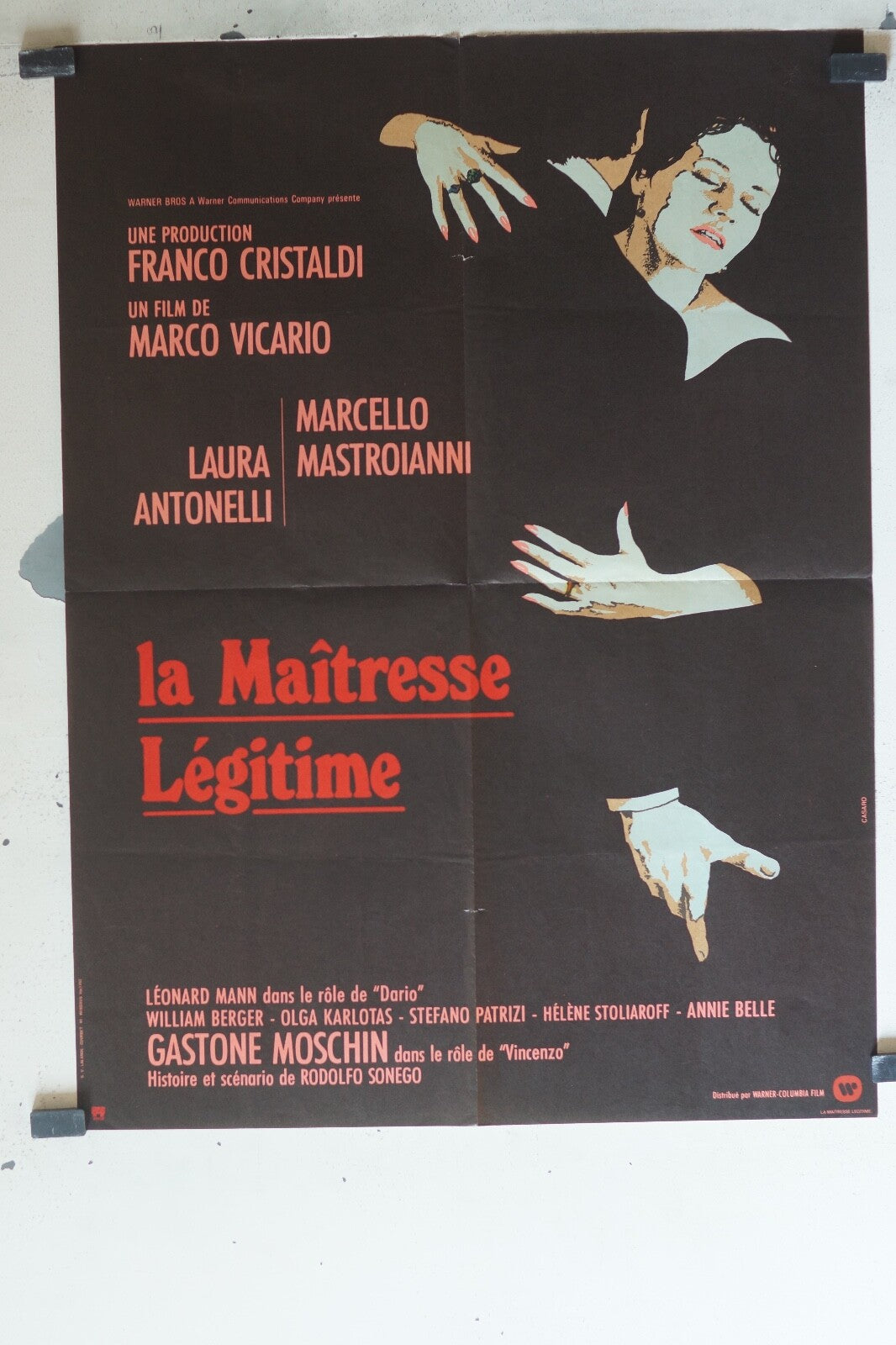 MAITRESSE LEGITIME (LA) MOVIE POSTER (60x80) Laura Antonelli , Marcello