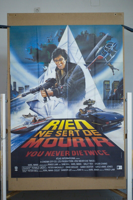 RIEN NE SERT DE MOURIR movie poster ORIGINAL (120x160) SAM HUL