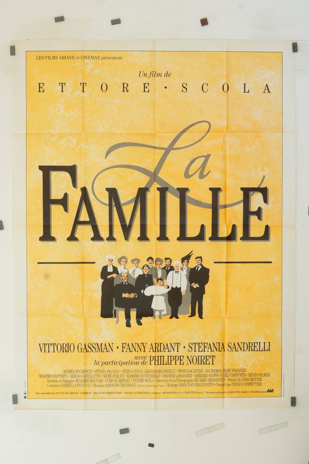 LA FAMILLE MOVIE POSTER ORIGINAL 120x160 ESMERALDA BARROS