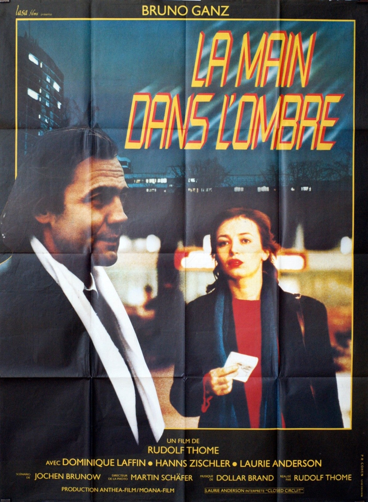 LA MAIN DANS L’OMBRE POSTER ORIGINAL 120x160 GENE WILDER