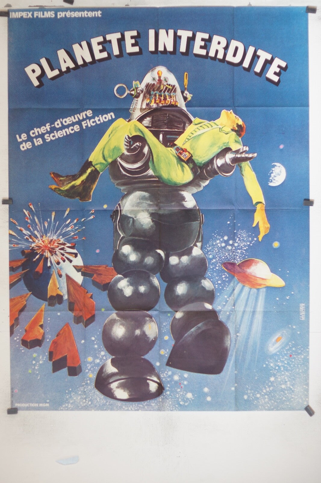 PLANETE INTERDITE ORIGINAL 120x160  