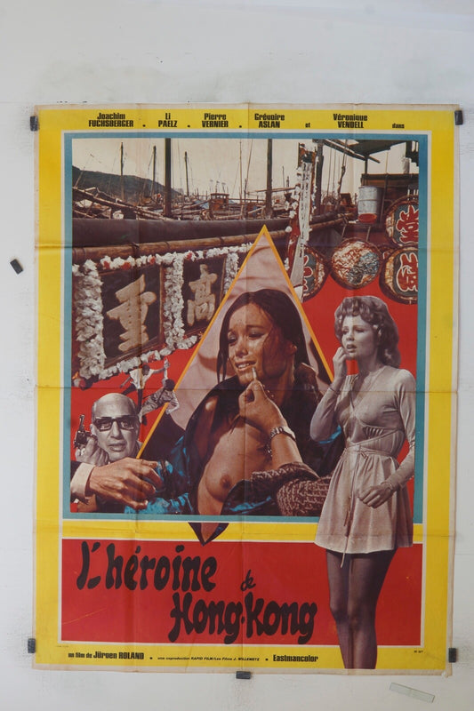L’HEROIQUE DE HONG-KONG ALEXANDRE SALKIND POSTER ORIGINAL 120x160