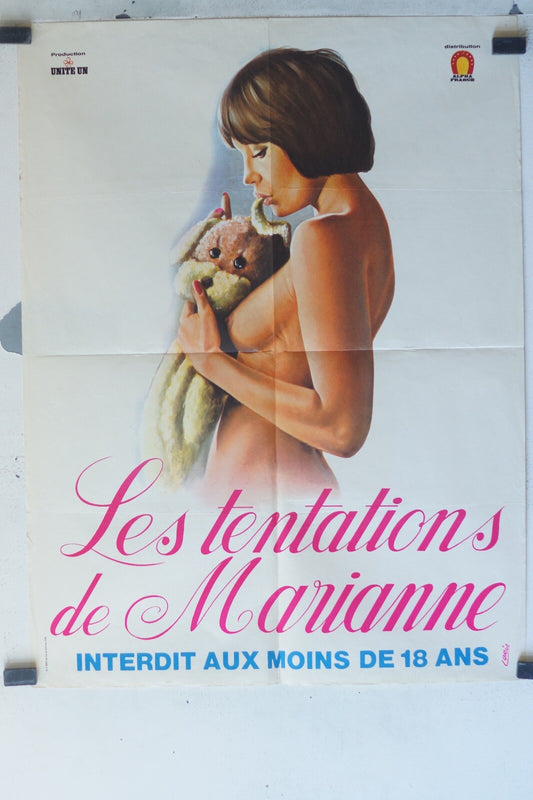 TENTATIONS DE MARIANNE MOVIE POSTER ORIGINAL (60X80) 
