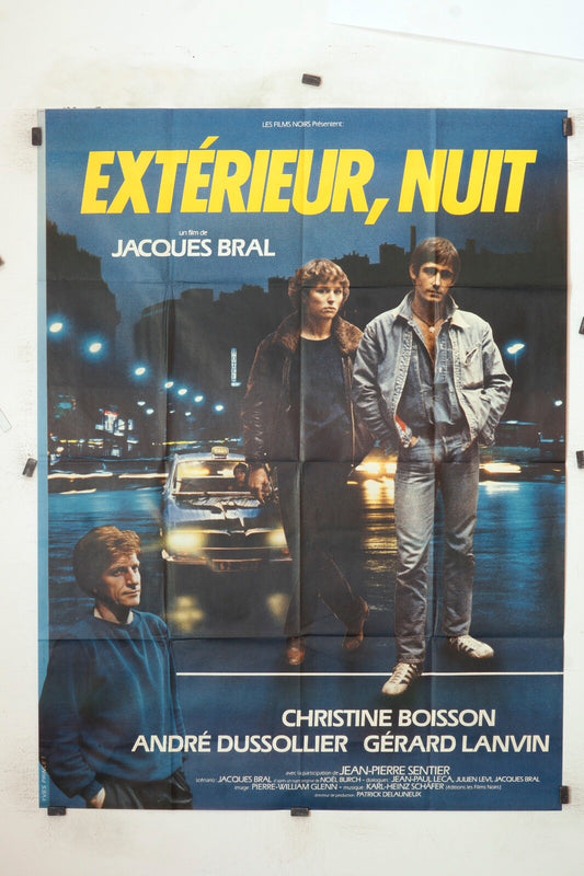 EXTÉRIEUR NUIT CHRISTINE BOISSON MOVIE POSTER ORIGINAL 120x160 CHRISTINE BOISSON