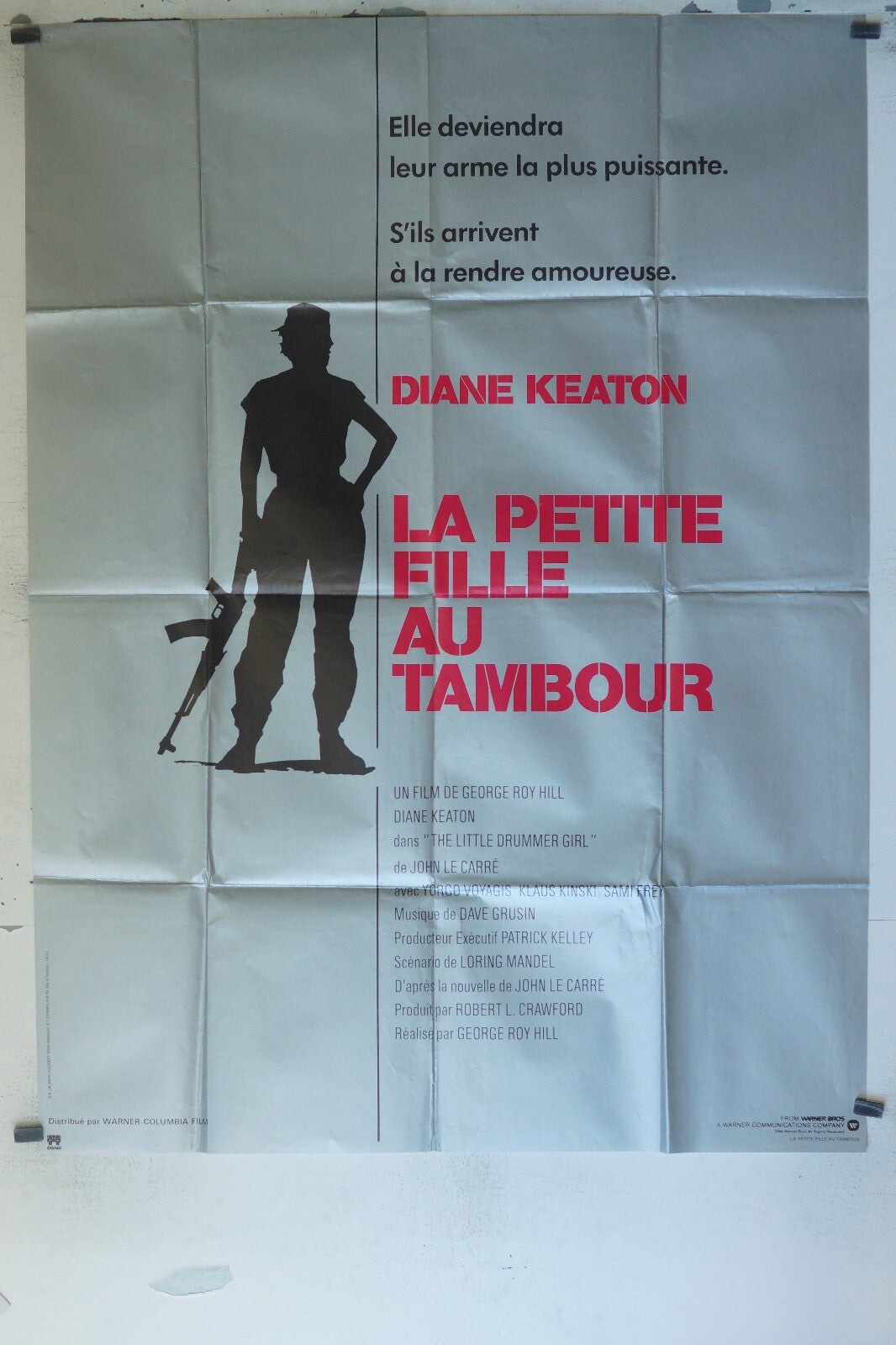 LA PETTE FILLE AU TAMBOUR ORIGINAL 120x160 DIANE KEATON – GEORGE ROY HILL