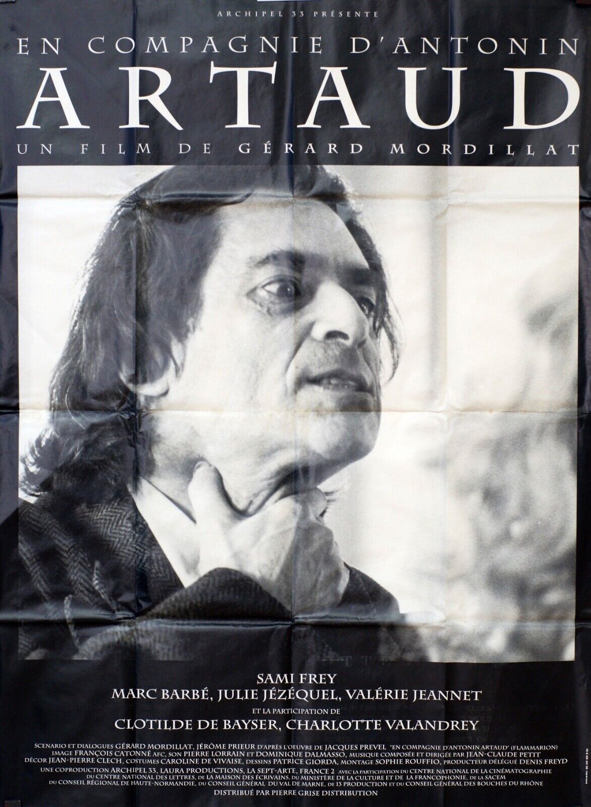 ARTAUD ORIGINAL MOVIE POSTER 120X160 SAMI FREY