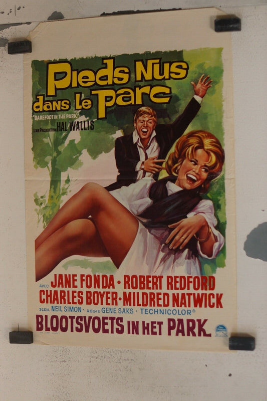 PIEDS NUS DANS LE PARC (Belgian) ORIGINAL 30x55