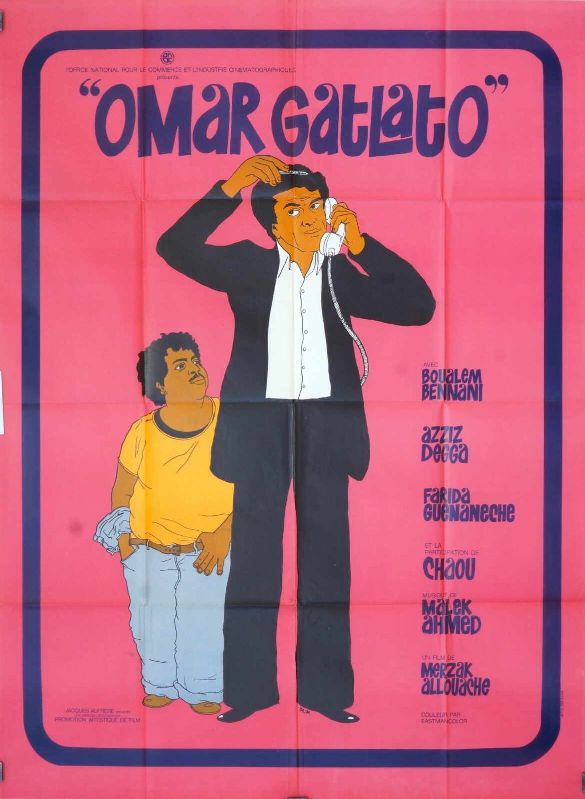 OMAR GATLATO MOVIE POSTER ORIGINAL 120x160