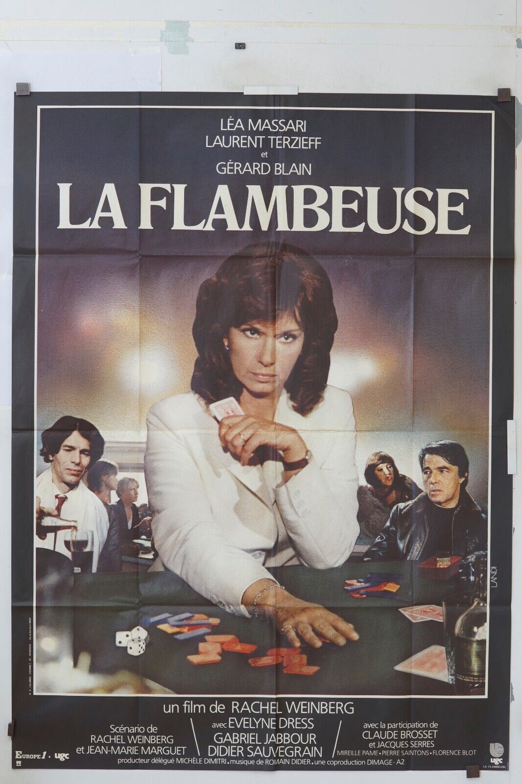 LA FLAMBEUSE MOVIE POSTER  120x160 LÉA MASSARI
