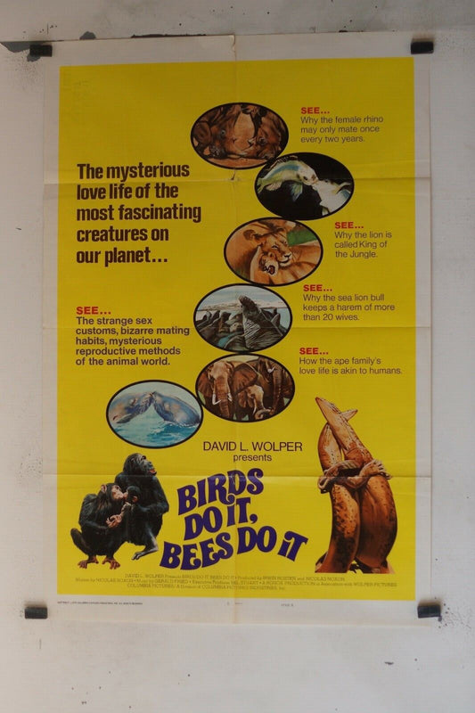  BIRDS DO IT BEES DO IT ORIGINAL 69x103