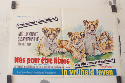 NES POUR ETRE LIBRES (belge) 30x55 