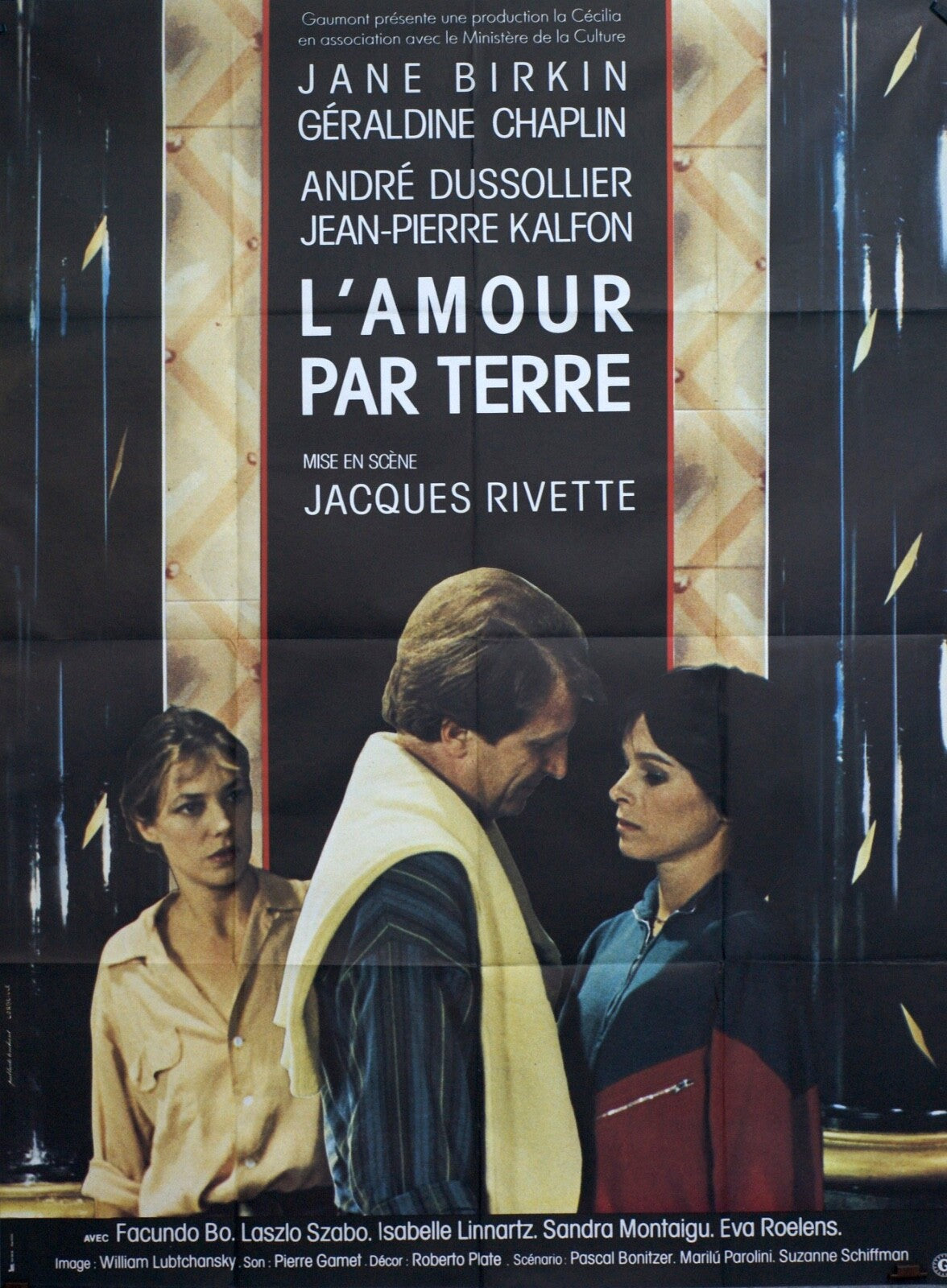 L’AMOUR PAR TERRE MOVIE POSTER ORIGINAL 120x160  JANE BIRKIN