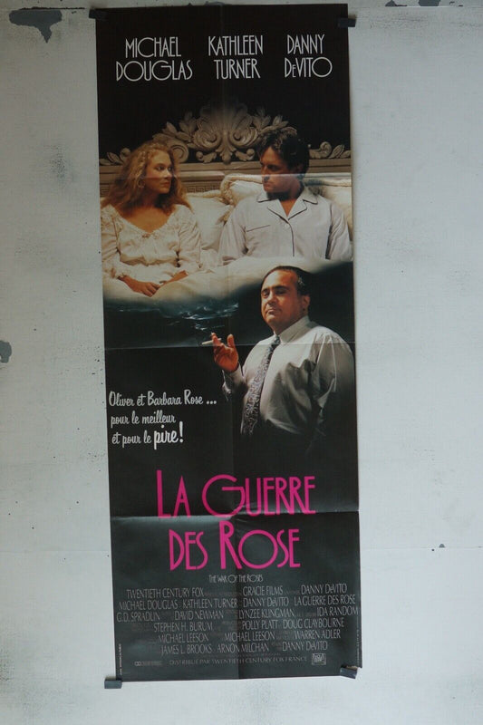 LA GUERRE DES ROSES 60x160 ORIGINAL POSTER MICHALE DOUGLAS