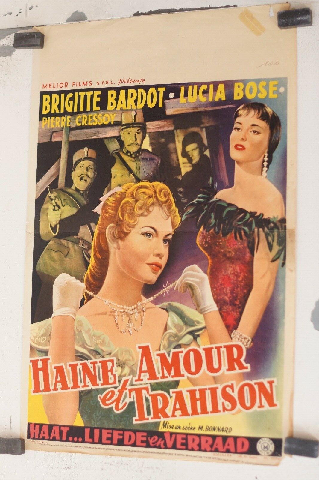  HAINE AMOUR ET TRAHISON (French Edition) ORIGINAL 30x55