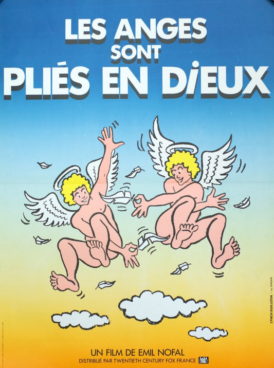  LES ANGES SONT PLIES EN DIEUX (French Version) ORIGINAL 40x60
