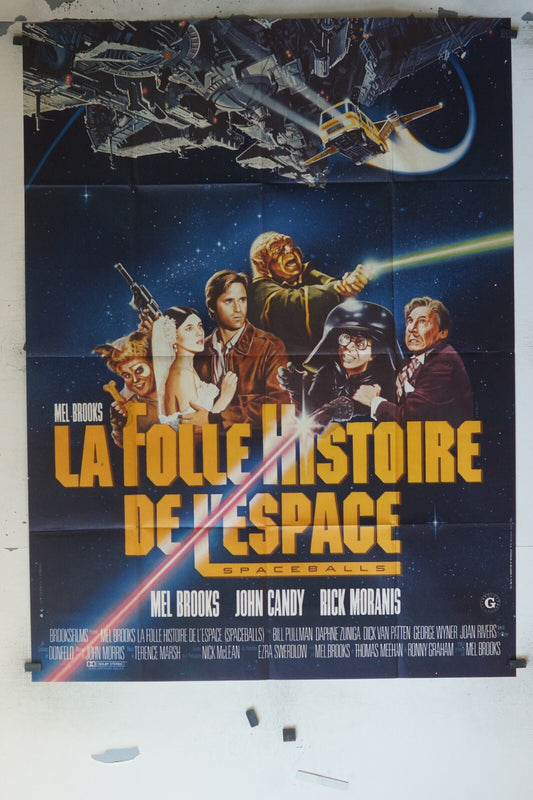 LA FOLLE HISTOIRE DE L’ESPACE MOVIE POSTER ORIGINAL 120x160 MEL BROOKS