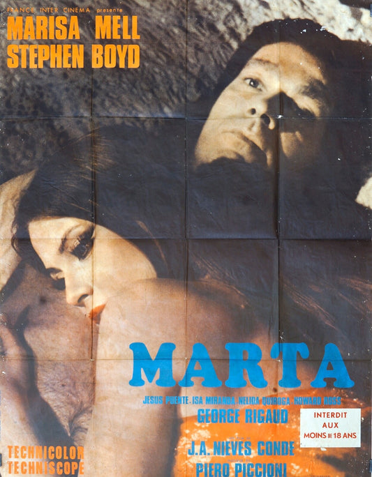MARTA MOVIE POSTER ORIGINAL 120x160 MARISA MEIL