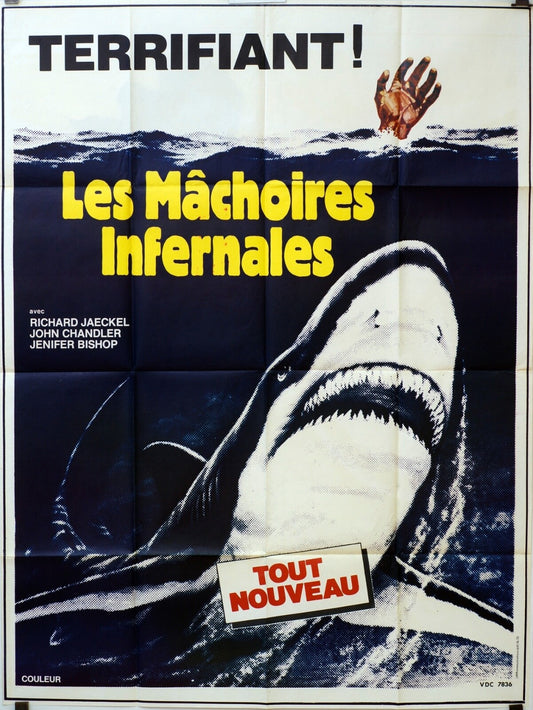 LA MÂCHOIRES INFERNALES ORIGINAL MOVIE POSTER 120x160  RICHARD JAECKEL
