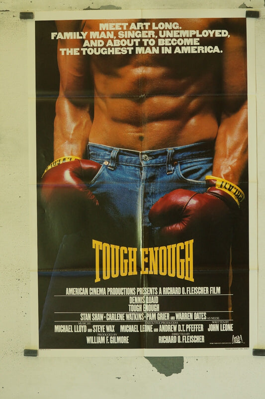 TOUGH ENOUGH (70X100) ORIGINAL MOVIE POSTER STAN SHAW – CARLENE WATKINS