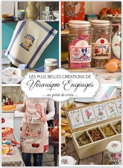 VERONIQUE ENGINGER Volume 1 FRENCH VERSION CROSS STITCH MAGAZINE