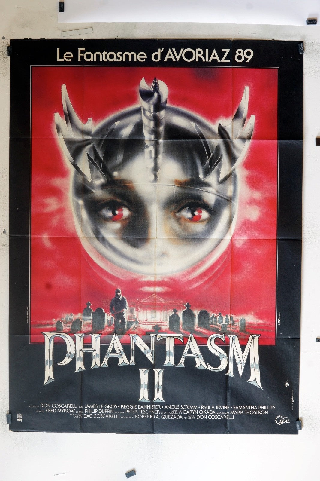 PHANTASM II JAMES LE GROS MOVIE POSTER ORIGINAL 120x160