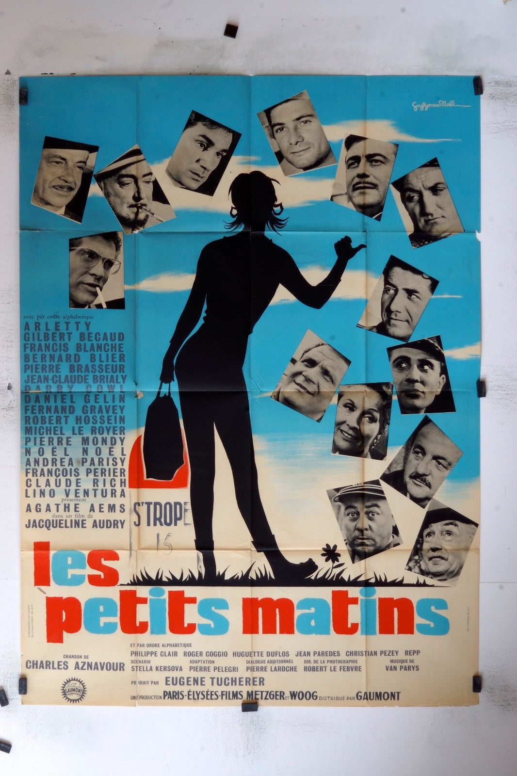 LES PETITS MATINS ARLETTY MOVIE POSTER ORIGINAL 120x160