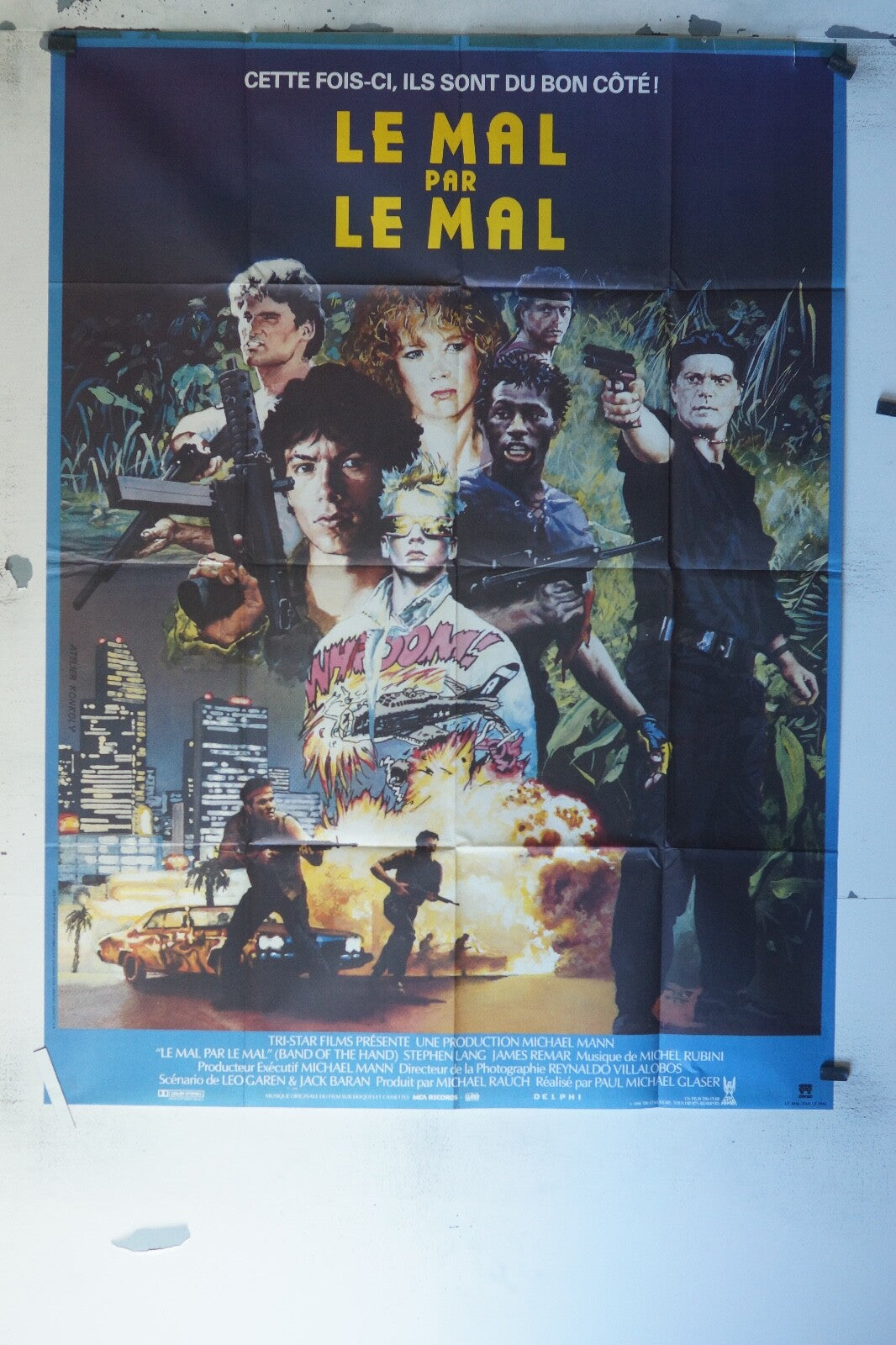 LE MAL PAR LE MAL MOVIE POSTER ORIGINAL 120x160 STEPHEN LANG