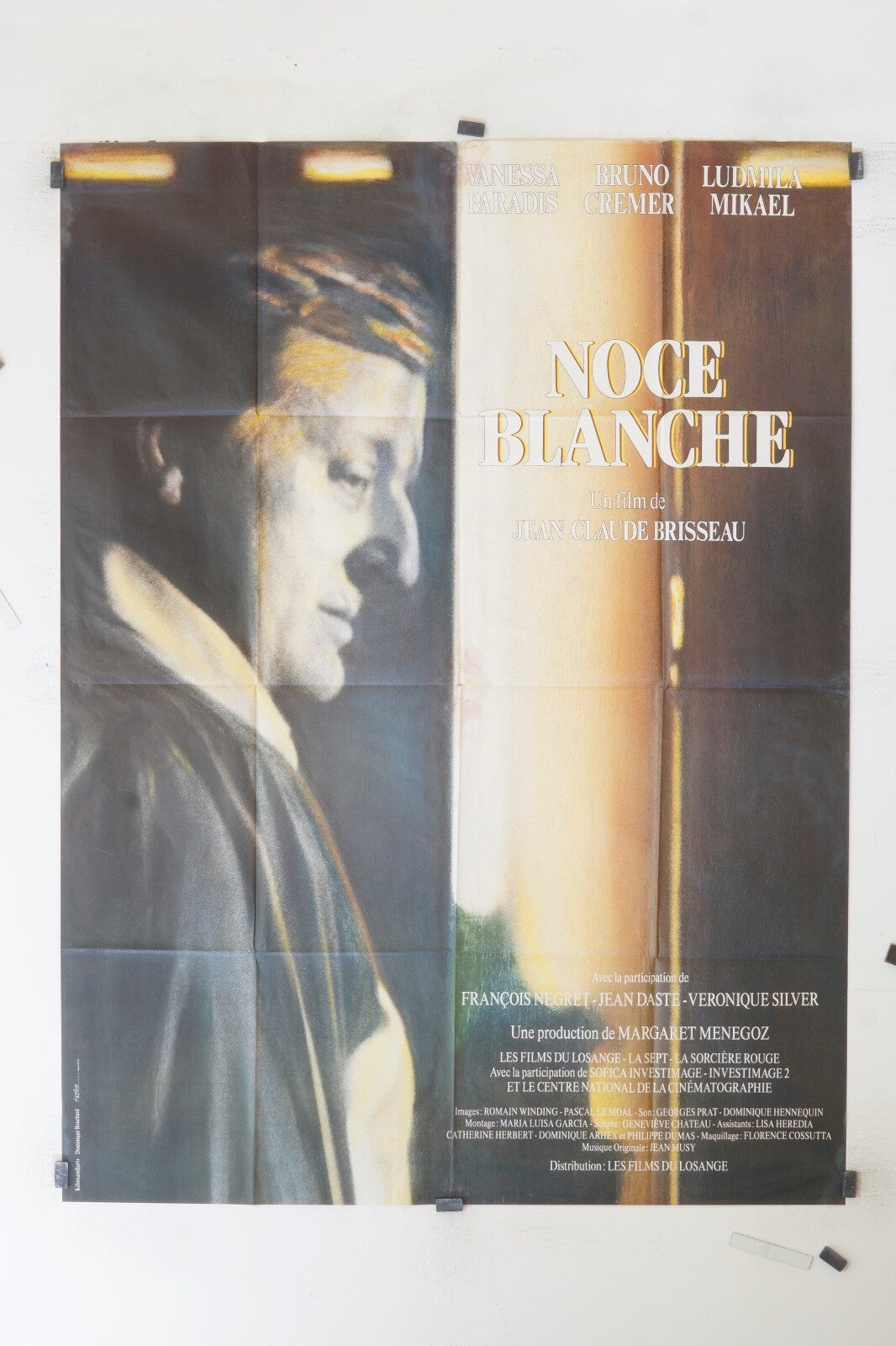 NOCE BLANCHE BRUNO CREMER MOVIE POSTER ORIGINAL 120x160