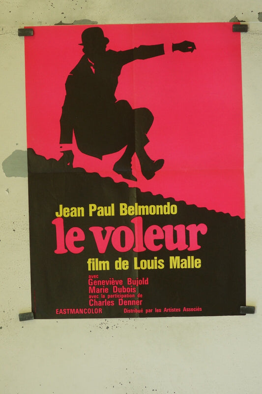 LE VOLEUR MOVIE POSTER ORIGINAL (60X80) JEAN-PAUL BELMONDO