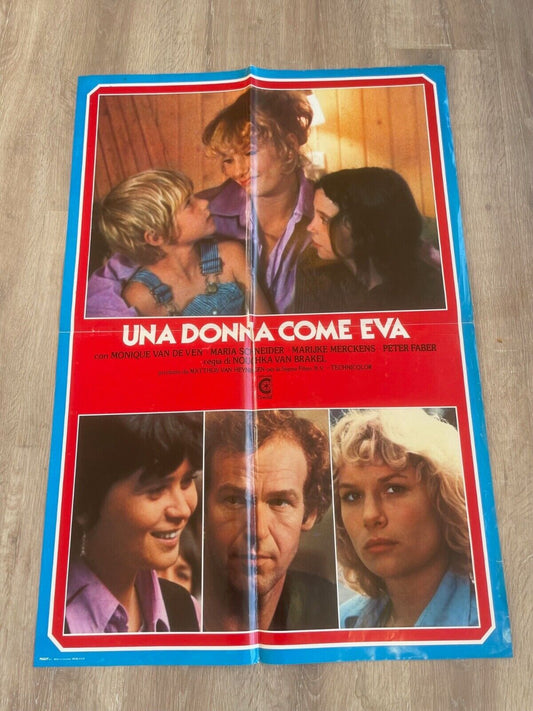 UNE DONA COME EVA MOVIE POSTER ORIGINAL (50X70) MONIQUE VAN DE VEN