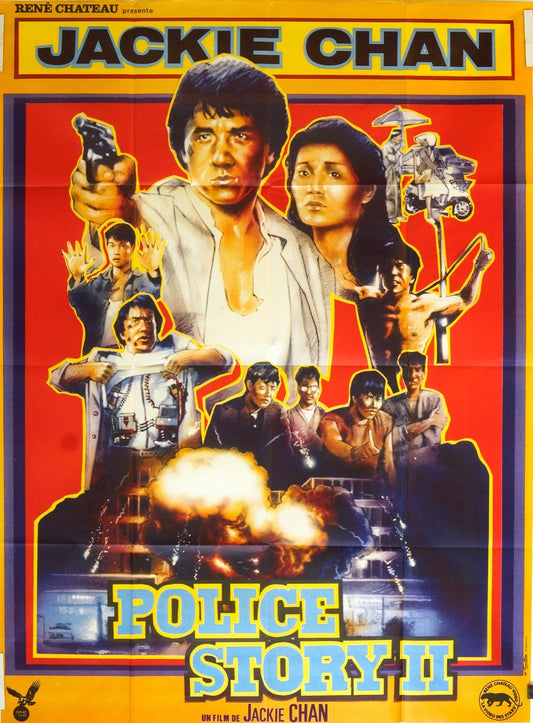 POLICE STORY  JACKIE CHAN ORIGINAL  POSTER ORIGINAL 120x160