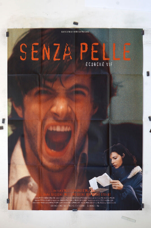 SENZA PELLE ALEXANDRO D’ALAIRI MOVIE POSTER ORIGINAL 120x160