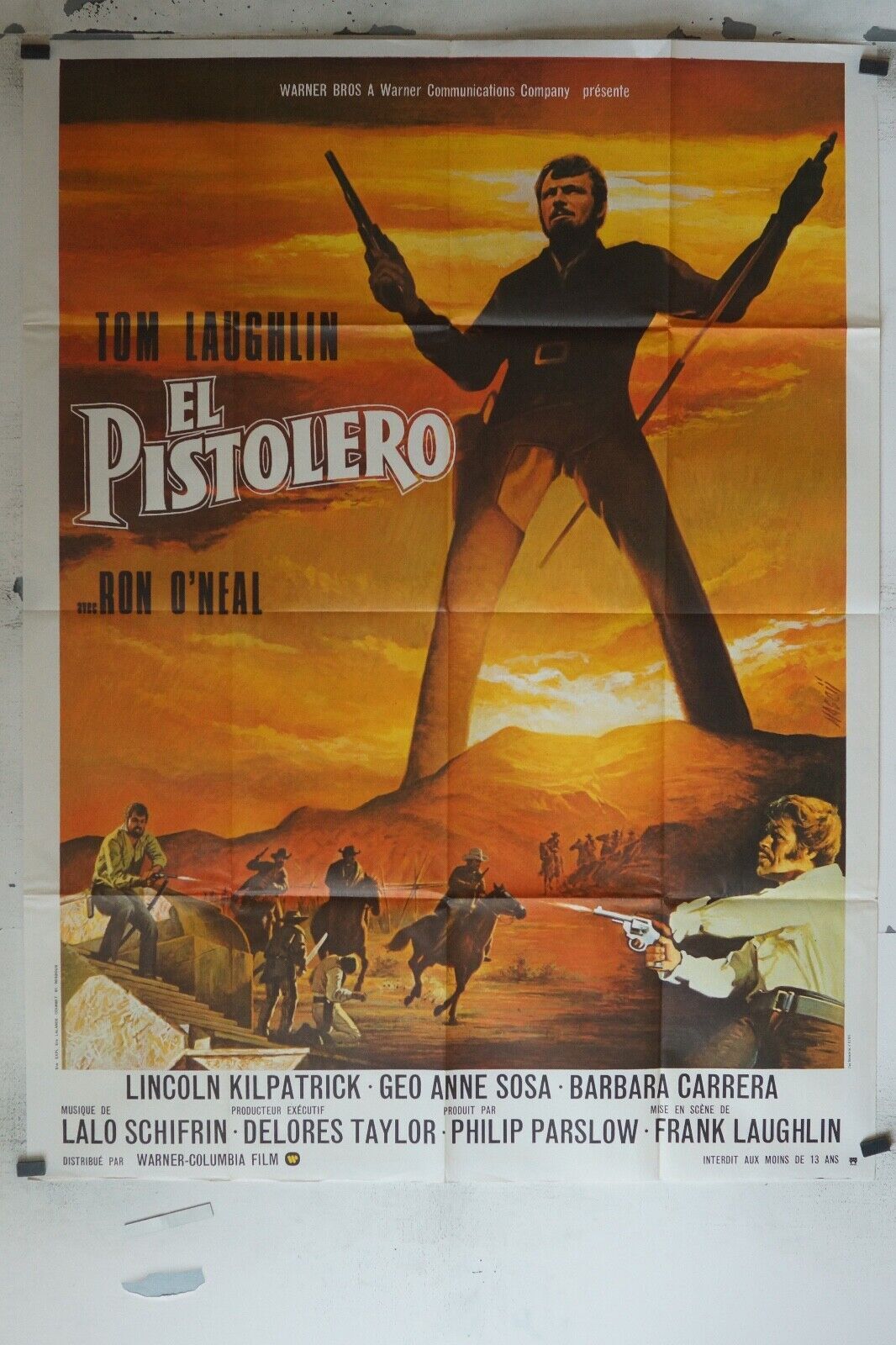 EL PISTELERO MOVIE POSTER ORIGINAL (120x160) RON O’NEAL
