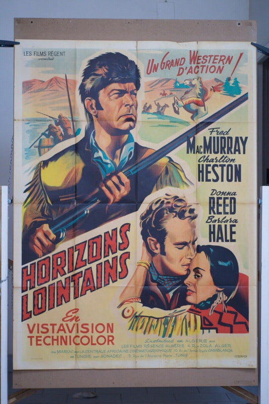 HORIZONS LOINTAINS MOVIE POSTER ORIGINAL 120x160 FRED Mac MURRAY