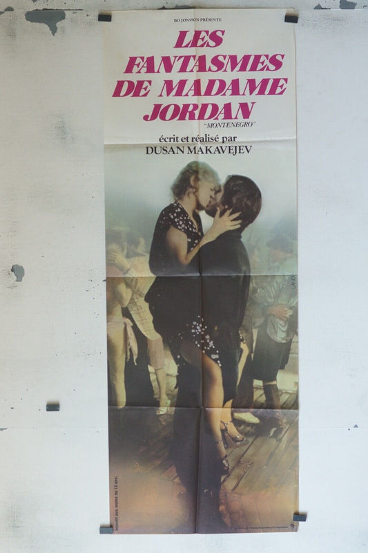 LES FANTASMES DE MADAME JORDAN MOVIE POSTER ORIGINAL 60x160 DUSAN MAKAVEJEV