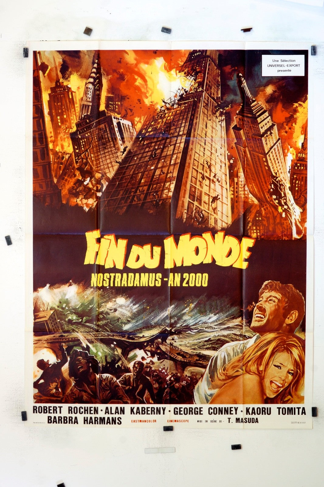 FIN DU MONDE – NOSTRADAMUS – AN 2000 MOVIE POSTER ORIGINAL (120X160)