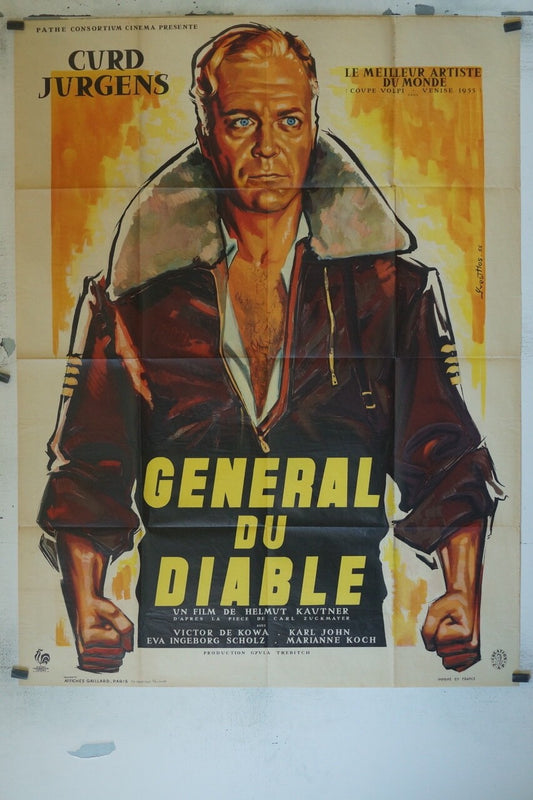 GÉNÉRAL DU DIABLE ORIGINAL120x160 CURD JURGENS – VICTOR DE KOWA