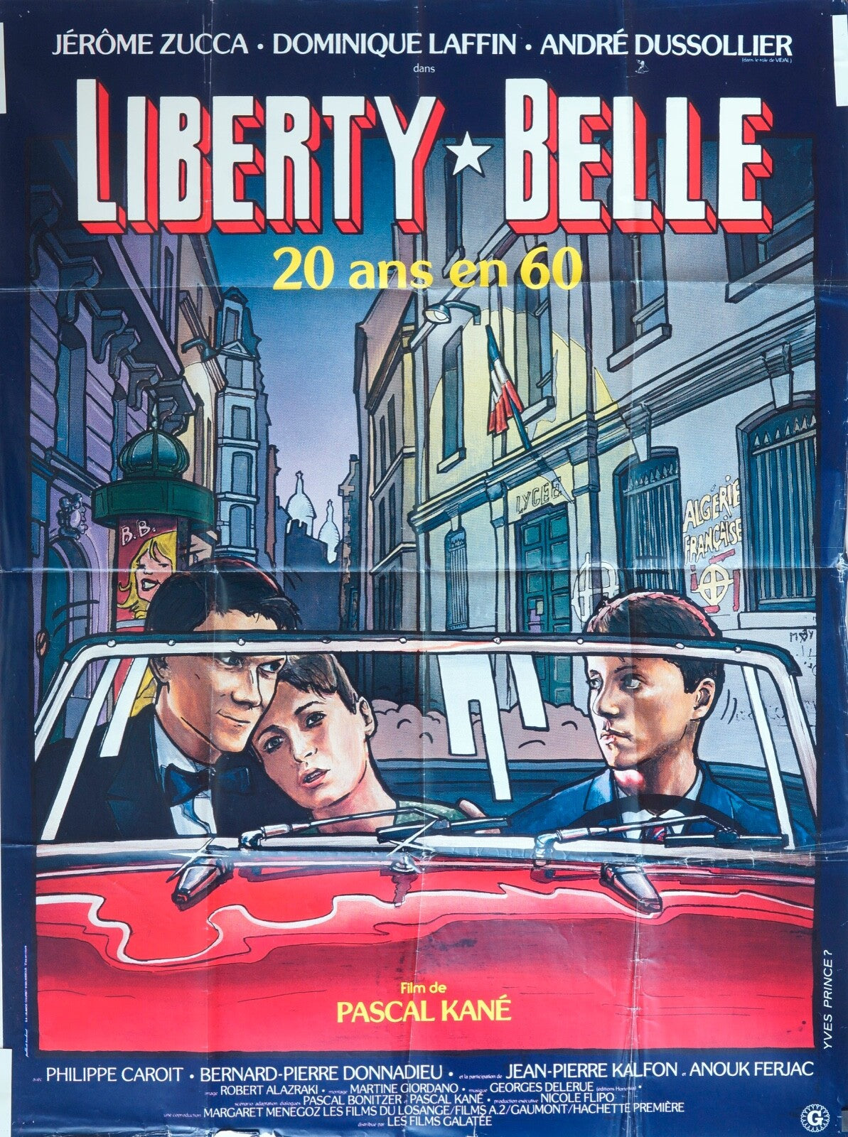 LIBERTY BELLE MOVIE POSTER ORIGINAL (120X160) HENRI GUYBET