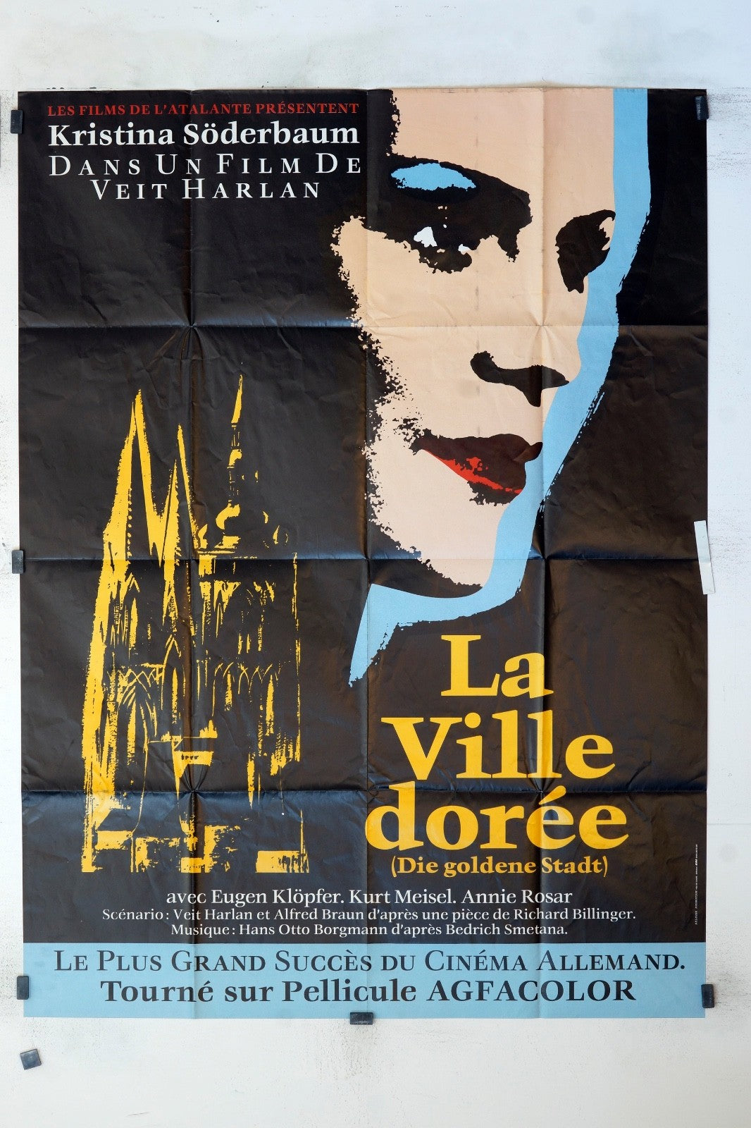 LA VILLE DORÉE KRISTINA SODERBAUM MOVIE POSTER ORIGINAL 120x160
