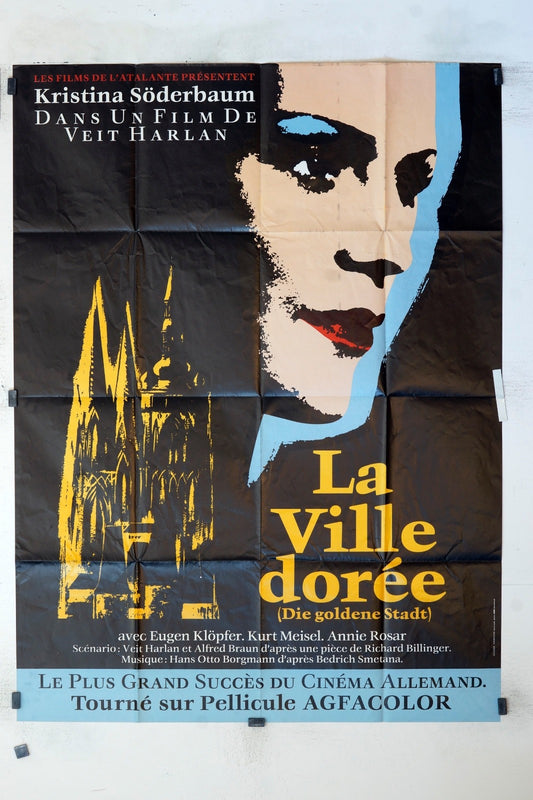LA VILLE DORÉE KRISTINA SODERBAUM MOVIE POSTER ORIGINAL 120x160